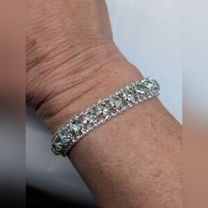 Crystal Fashion Tennis Bracelet -